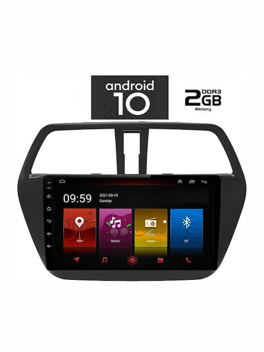 Digital IQ Car Audio System for Suzuki SX4 S-Cross / SX4 2014> (Bluetooth/USB/AUX/WiFi/GPS) with Touch Screen 9" IQ-AN X4939_GPS