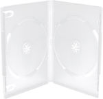 MediaRange DVD Box για 2 Δίσκους σε Διάφανο Χρώμα