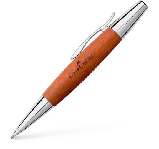 Faber-Castell Emotion Μηχανικό Μολύβι Ξύλινο 1.4mm 1τμχ Twist Chrome / Wood