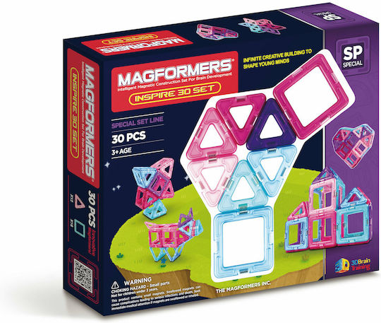 Magformers Magnetic Construction Toy Inspire Set for Children 3+ Years