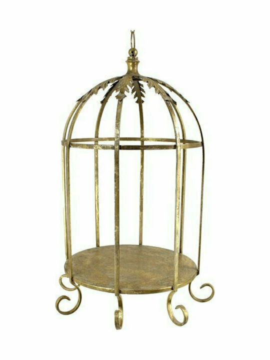 Kersten Grandeur Suport pentru lumânare Metalic Aur 56x56x86buc 1buc