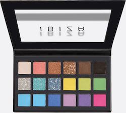 Elixir Ibiza Eyeshadow Palette Eye Shadow Palette Pressed Powder Multicolour 14.7gr