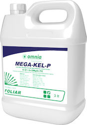 Omnia Mega-Kel-P Λίπασμα Αζώτου, Φωσφόρου, Καλίου 3lt