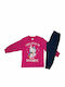 Pretty Baby Pijama pentru copii De iarnă Fuchsia