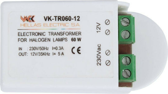 VK Lighting VK/TR060-12 Transformer for Lighting Fixtures 21093-001016