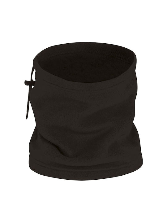 Valento Alpine Motorcycle Rider Neck Warmer Fleece Black Color