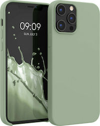 KWmobile Rubber Back Cover Silicon Grey Green (...
