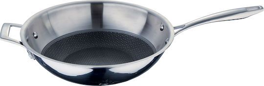 MasterPro Hi-Tech3 28cm Wok Stainless Steel with Non-stick Coating