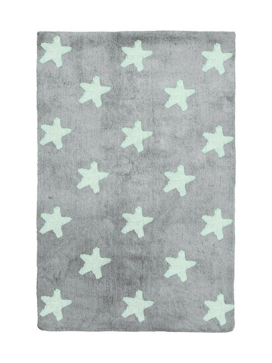 Klonaras Handmade Kids Rug Stars Cotton 160x230...