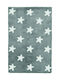 Klonaras Piccolo Stars Handmade Kids Rug Stele Cotton Silver 160x230cm Thickness 9mm