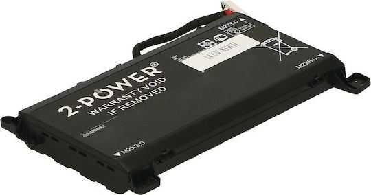 2 Power Compatible Battery for HP Omen 17-AN000 with 5700mAh