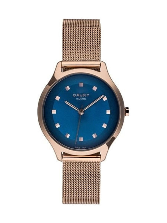Ceas de Damă cu Rose Gold Brățară Metalică