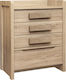 Kids Chest of Drawers Sonoma with 4 Drawers 63x40x80cm