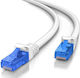 Powertech U/UTP Cat.6 (Gigabit) Καλώδιο Δικτύου Ethernet 2m Γκρι
