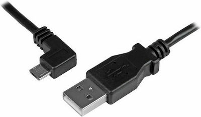StarTech Winkel (90°) USB 2.0 auf Micro-USB-Kabel Schwarz 0.5m (USBAUB50CMLA) 1Stück
