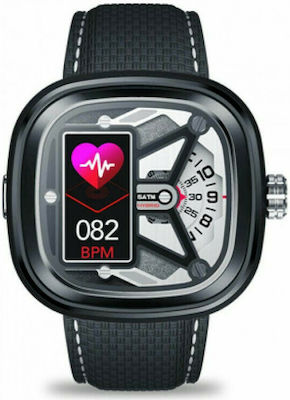 Zeblaze Hybrid 2 45mm Smartwatch με Παλμογράφο (Μαύρο)