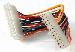 StarTech 24-Pin ATX - 24-Pin ATX Cable 0.2m Πολύχρωμο ATX24POWEXT