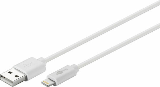 Goobay USB-A zu Lightning Kabel 5W Weiß 1m (54600)