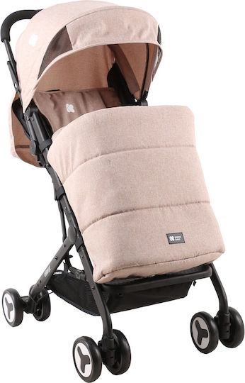 Kikka Boo Catwalk Adjustable Baby Stroller Suitable from 6+ Months Beige 7.2kg