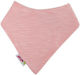 Minene Bibs Bandana material textil cu buton Roz