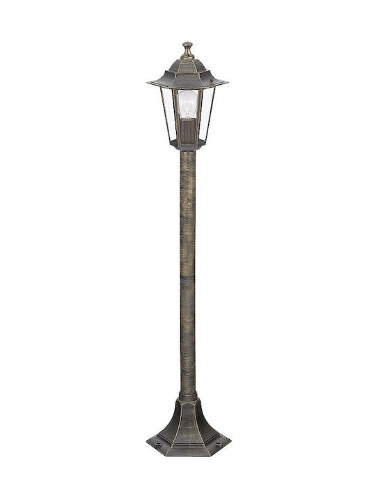 Rabalux Velence Outdoor Floor Lamp Small Post 60W IP43 for E27 Bronze