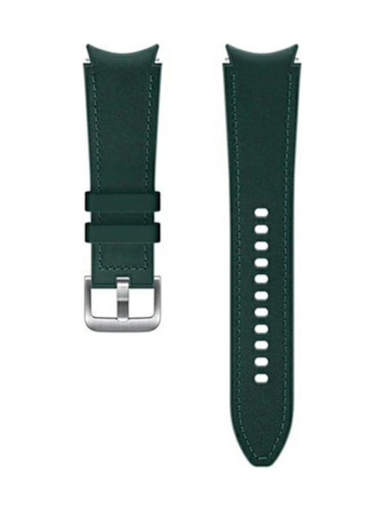 Samsung M/L Curea Piele Verde (Galaxy Watch4 / Watch5 / Watch5 Pro) ET-SHR89LGEGEU
