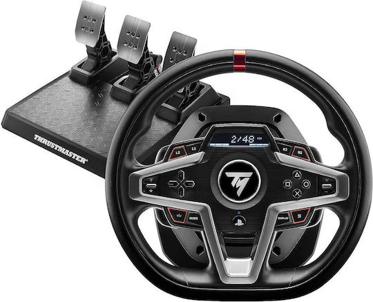 Thrustmaster T248 Force Feedback Steering Wheel with Pedals for PC / PS4 / PS5