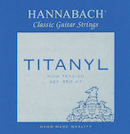 Hannabach Set of Titanium Strings for Classic Guitar 950 Titanyl High Tension