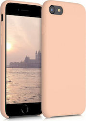 KWmobile Rubber Back Cover Σιλικόνης Peach Noug...