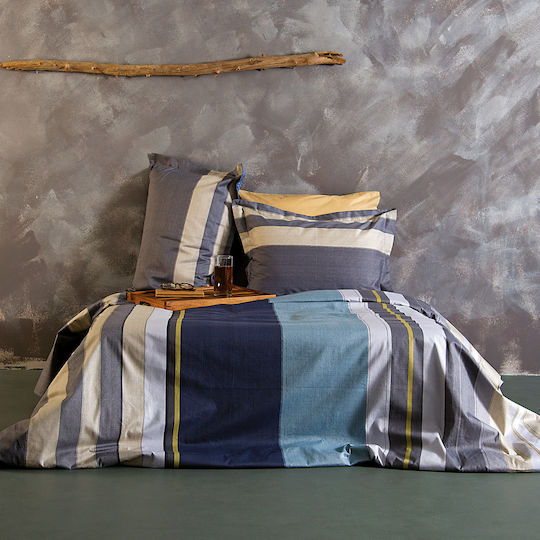 SB Home Fresh Σετ Σεντόνια Υπέρδιπλα 230x260εκ. Γκρι (4τμχ)