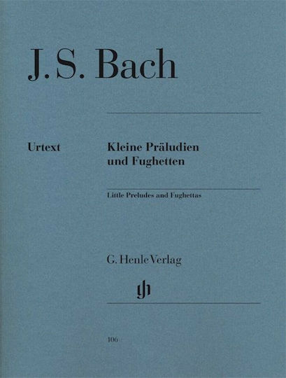 G. Henle Verlag Bach Präludien & Fughetten Παρτιτούρα για Πιάνο
