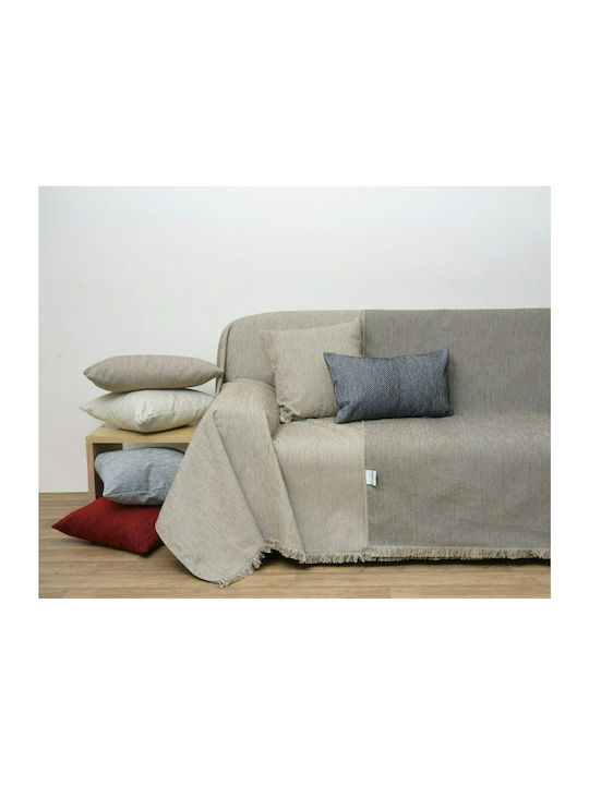 Anna Riska 1440 Four-Seater Sofa Throw 180x320cm Linen