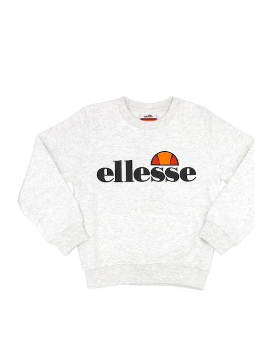 Ellesse Παιδικό Φούτερ Λευκό