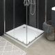 vidaXL Square Acrylic Shower White 80x80x4cm