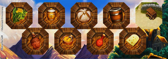 Game Expansion Monasterium: Market Stall for 2-4 Players 12+ Years Old (EN) Dlp Games