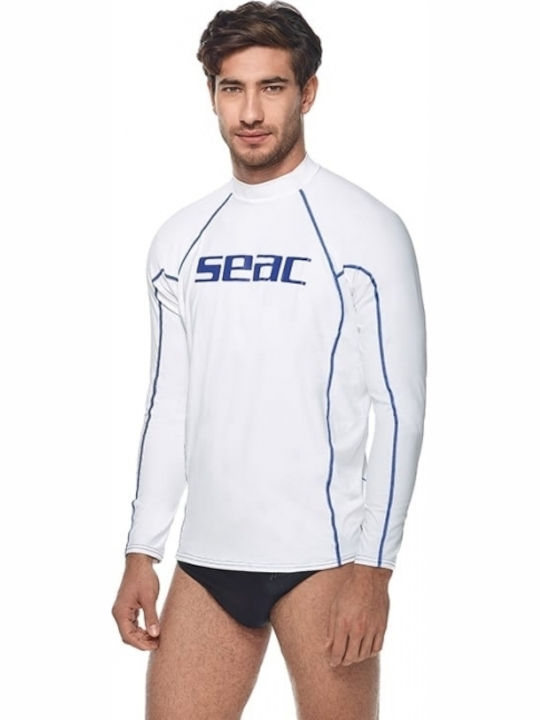 Seac Sun Guard Αντηλιακή Μπλούζα Λευκή