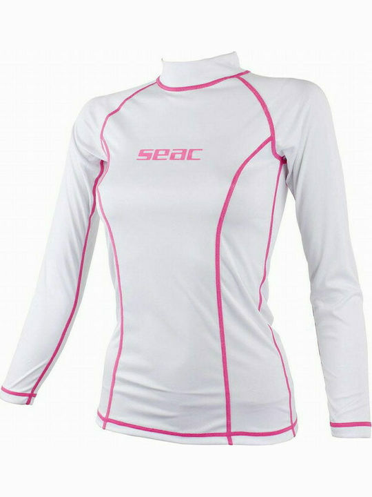 Seac T-Sun Γυναικεία Μακρυμάνικη Αντηλιακή Μπλούζα Λευκή