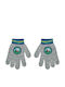 Kids Gloves Knitted Gray Peppa Pig George