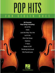 Hal Leonard Pop Hits Violin Duet pentru Vioară