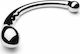 Le Wand Stainless Steel Hoop Curved Dildo Dildo Silber 26.1cm