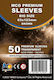 Mage Company Premium Brown Card Sleeves Oversized Size 50τμχ Brown