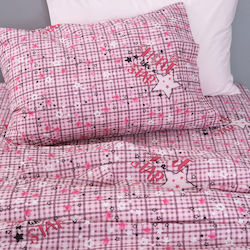 Palamaiki Σετ Ημίδιπλα Cluster Lilac 170x260cm