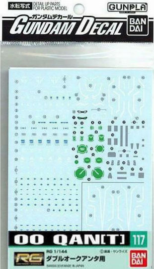 Namco - Bandai Decal 117 Oo Qan[T] Φιγούρα Μοντελισμού σε Κλίμακα 1:144