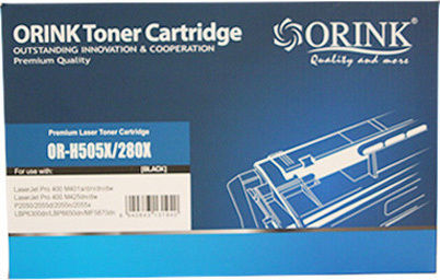 Orink Kompatibel Toner für Laserdrucker HP 05X CE505X Schwarz