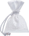 Παρίσης Wedding Favor Pouch with Lace 40pcs