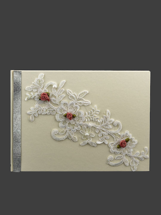 La Vista Βιβλίο Ευχών Γάμου Μπεζ 27,5 x 20,5cm