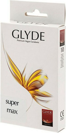 Glyde Презервативи Super Max 10 бр Natural Веган