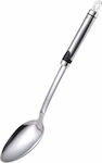 San Ignacio Shallow Spoon Ragu Stainless Steel Silver 35cm 1pcs