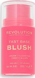 Revolution Beauty Fast Base Blush Stick Stick Blush 14g