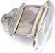 Solist Tailpiece baglama nickel plated Saitenhalter in Silber Farbe